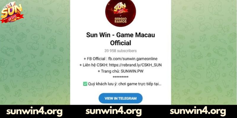 Danh sách các kênh liên hệ cổng game Sunwin phổ biến