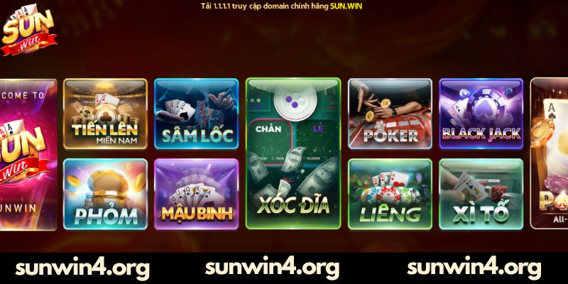 Game bài đổi thưởng Sun win hấp dẫn người chơi